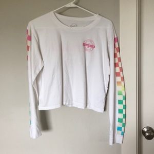 Hollister cropped tee